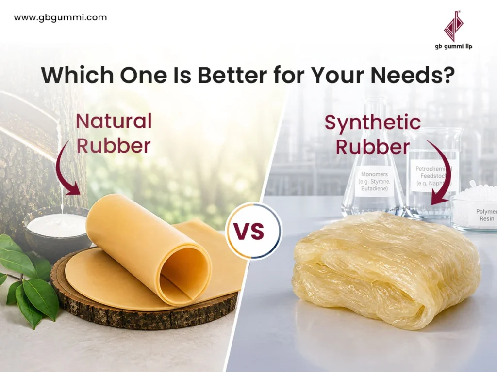 natural vs synthetic rubber